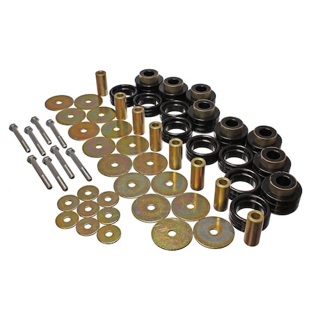 Energy Suspension BODY MOUNT SET INC. HARDWARE 1994-01 DODGE 1500/ 1994-02 DODGE 2500/3500 CLUB CA 5.4112G